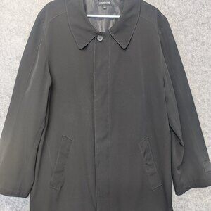London Fog Black Trench Coat